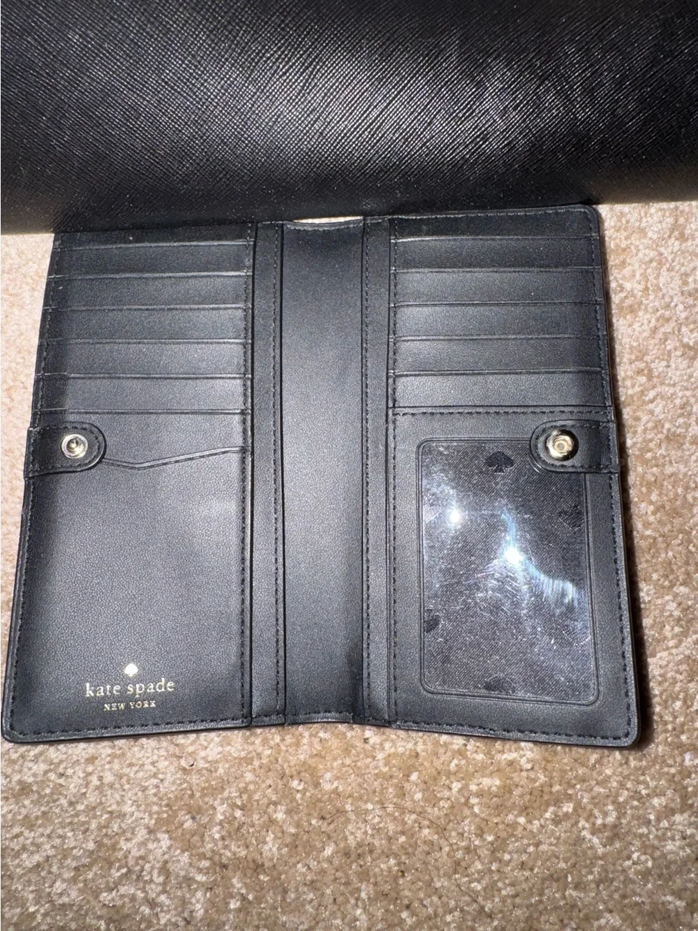 Kate Spade Staci Laptop Tote with matching Staci Large Slim Bifold Wallet